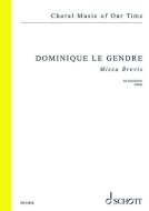 Missa Brevis Standard