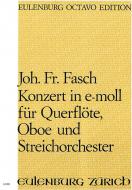 Konzert e-moll für Flöte und Oboe 