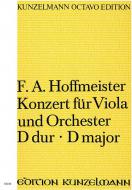 Konzert D-Dur für Viola und Orchester 