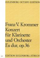 Konzert Es-Dur für Klarinette und Orchester op. 36 