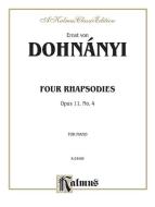 Rhapsody, Op. 11, No. 4 Download