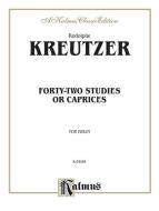 42 Studies or Caprices Download
