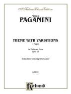 Theme with Variations, Op. 13 Download