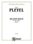Six Easy Duets, Op. 8 