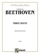 Beethoven: Three Duets for Violin and Cello Download