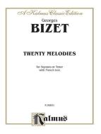 Twenty Melodies for Soprano or Tenor Download