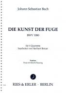 Die Kunst der Fuge für 4 Quartette 