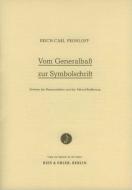 Vom Generalbass zur Symbolschrift 