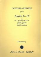 Lieder I-VI aus: Der Siebente Ring op. 2 
