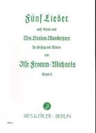 5 Lieder op. 9 