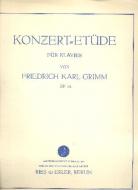 Konzert-Etüde op. 38 