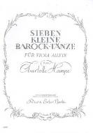 7 kleine Barocktänze 