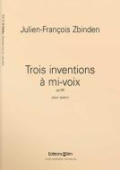 Trois inventions à mi-voix op.99 Download