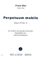 Perpetuum Mobile op.34 No.5 