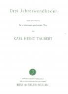 Drei Jahreswendlieder nach alten Weisen 