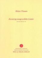 20 ausgewählte Lieder 