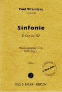 Sinfonie D-Dur op. 52 