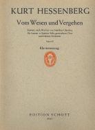 Vom Wesen und Vergehen op. 45 