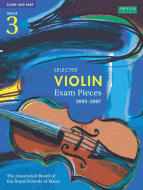 Selected Violin Exam Pieces 2005-2007, Grade 3 
