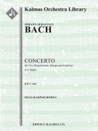 Concerto for 2 Harpsichords in C, BWV 1061 