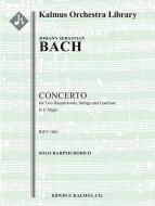 Concerto for 2 Harpsichords in C, BWV 1061 