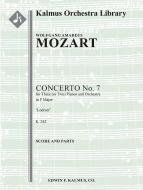Concerto for Piano No. 7 in F, K. 242 "Lodron" 
