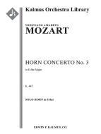 Horn Concerto No. 3 