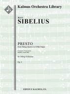 String Quartet in B-flat, op. 4: Presto 