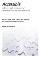 Blest are the pure in heart 