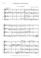 Six Miniatures for Horn Quartet 