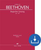 Elegischer Gesang op. 118 Download
