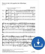 Warum ist das Licht gegeben dem Mühseligen op. 74,1 Download