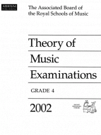 Theory of Music Examinations, Grade 4, 2002 