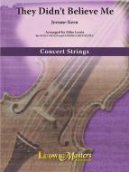 They Didn't Believe Me 