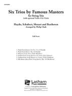 6 Trios by Famous Masters 