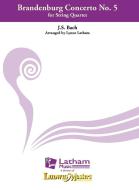 Brandenburg Concerto No. 5 for String Quartet 