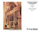 6 Short Preludes and Postludes, op. 101: Set 1 