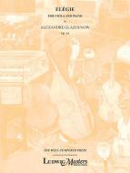 Elegy for Viola and Piano, op. 44 