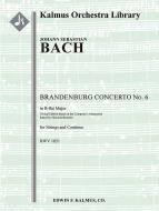 Brandenburg Concerto No. 6 in B-flat, BWV 1051 (critical edition) 