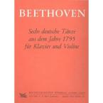 6 deutsche Tänze aus dem Jahre 1795 