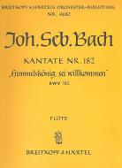 Kantate Nr. 182 "Himmelskönig, sei willkommen" BWV 182 (Palmsonntag - Mariae Verkündigung) für Soli (ATB), gemischter Chor (SATB) und Orchester 