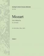 3 Märsche KV 408 (C-Dur KV 383e - D-Dur KV 385a - C-Dur KV 383f) 