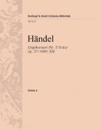 Orgelkonzert Nr. 7 B-Dur op. 7/1 HWV 306 