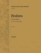 Schicksalslied op. 54 ('Ihr wandelt droben im Licht') für Chor und Orchester 