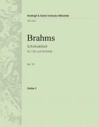 Schicksalslied op. 54 ('Ihr wandelt droben im Licht') für Chor und Orchester 