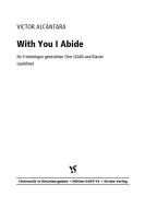 With You I Abide 