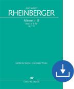 Missa in B op. 172 Download