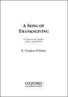 A Song of Thanksgiving 