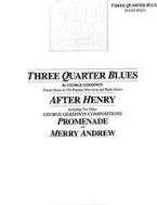 Three Quarter Blues 