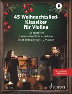 45 Weihnachtslied-Klassiker für Violine Download